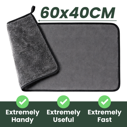 KoalaCloth XXL (60x40cm) – Streak-Free Cleaning With Just Water